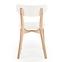 Krzesło Buggi drewno/MDF biały 45x50x81,3