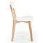 Krzesło Buggi drewno/MDF biały 45x50x81,4