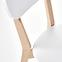 Krzesło Buggi drewno/MDF biały 45x50x81,8