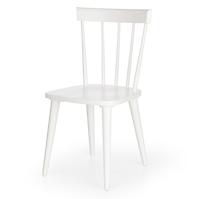Krzesło Barkley drewno biały 50x50x85