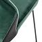 Krzesło K485 velvet/metal ciemny  zielony  44x63x96,8