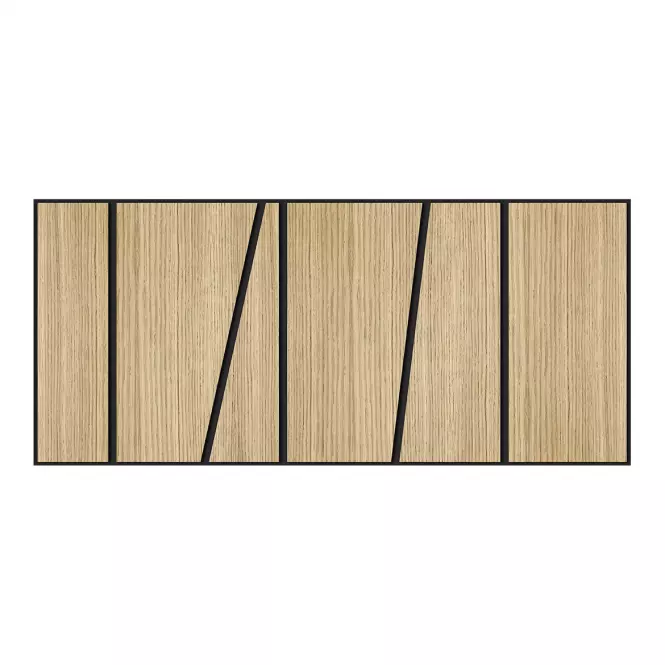 Panel frezowany Slant dąb 65x29 cm MDF