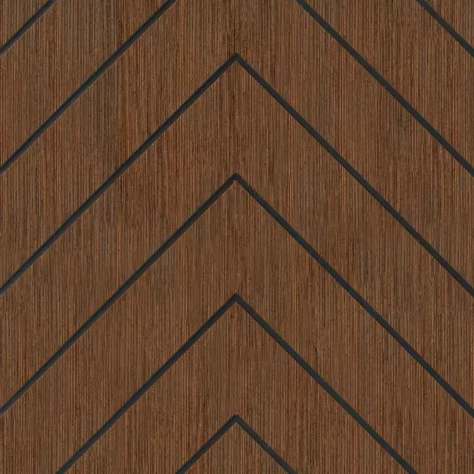 Panel frezowany Quadro Abeto wenge 40x40 cm MDF