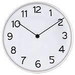 Zegar ścienny Deer śr. 25x45 cm biały