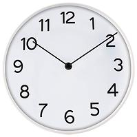 Zegar ścienny Deer śr. 25x45 cm biały