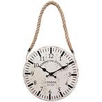 Zegar ścienny Kensington śr. 30x4 cm beż