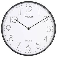Zegar ścienny Nuovo śr. 25x45 cm czarny