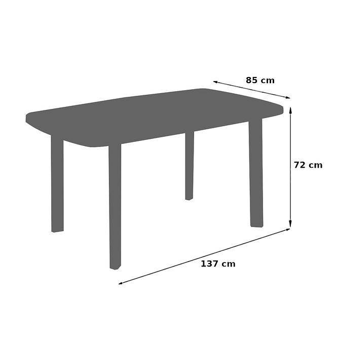 Stół Faro taupe