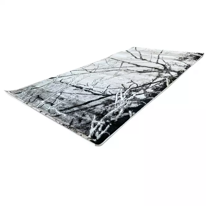 Dywan Frisee Diamond 1,6/2,3 A0064 szary/srebrny