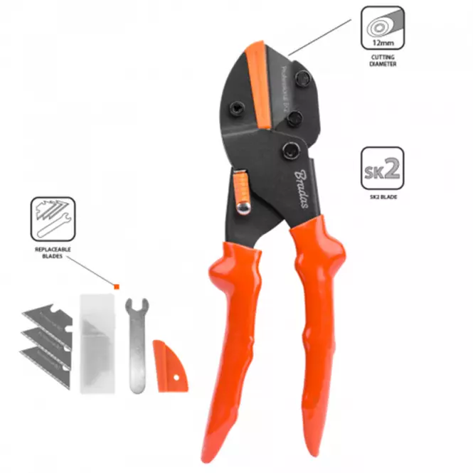 Zestaw sekator V-Series wielofunkcyjny stal SK2 KT-V1