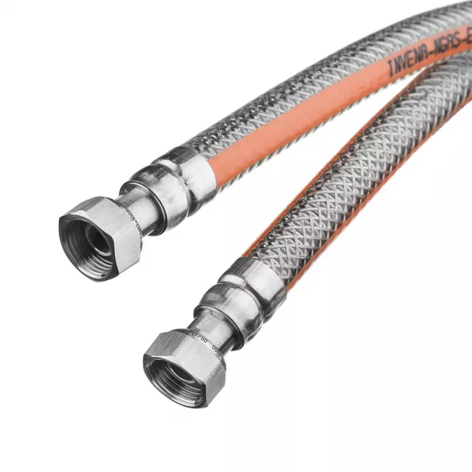 Wąż do gazu w osłonie 1/2˝ 1,25 m PVC,2