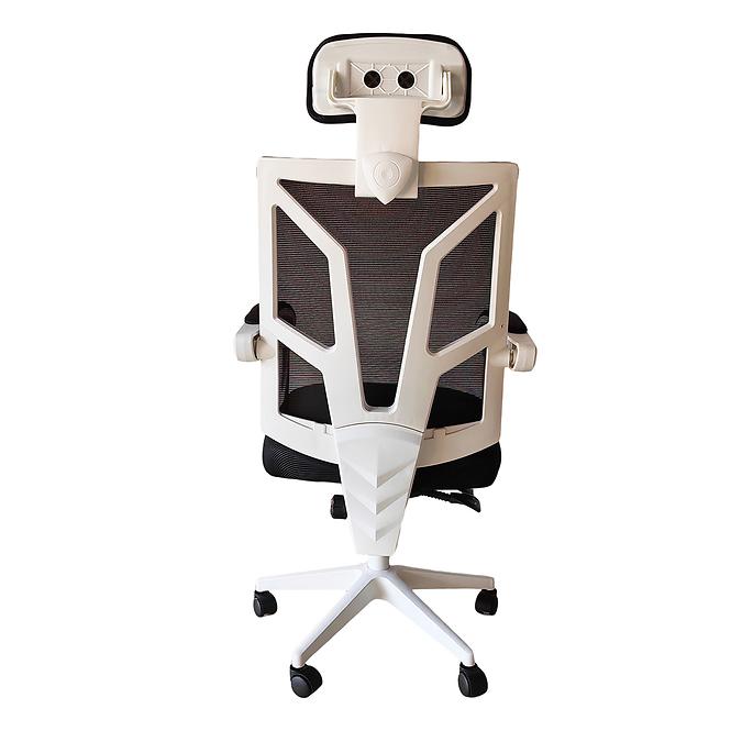 Krzesło obrotowe Drake 4797 czarne/białe
