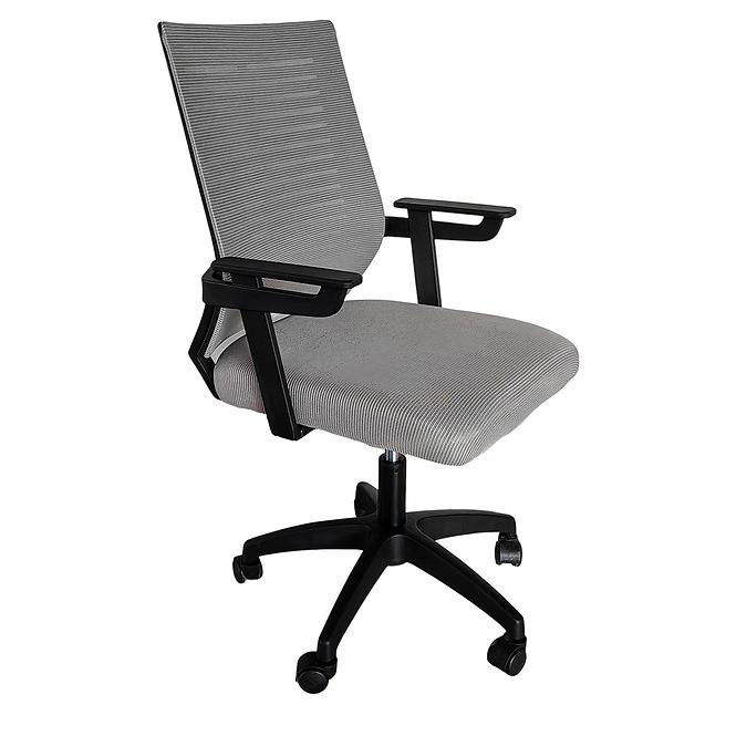 Krzesło obrotowe Vega 4168 szare/czarne