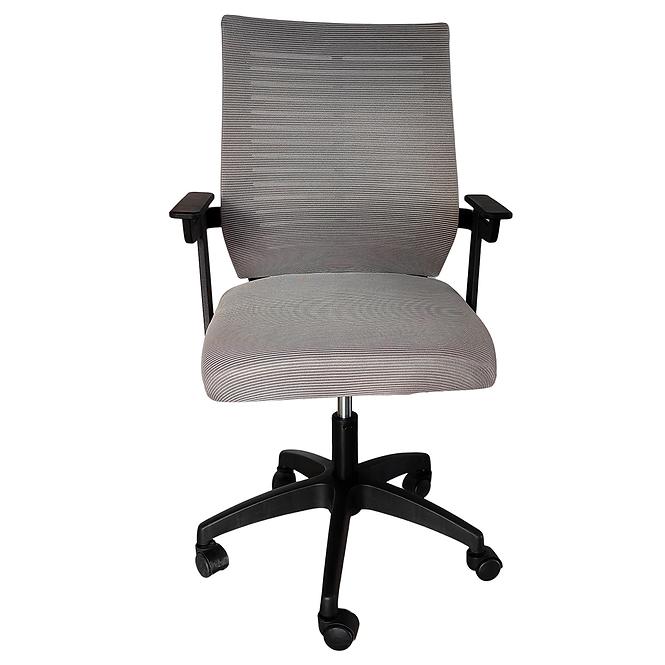 Krzesło obrotowe Vega 4168 szare/czarne