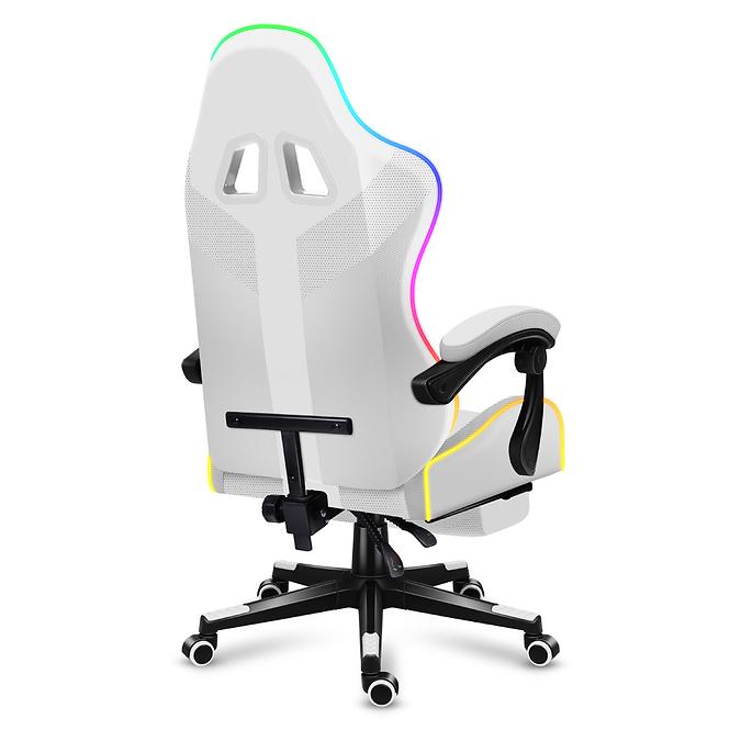 Fotel gamingowy HZ-Force 4.7 RGB White