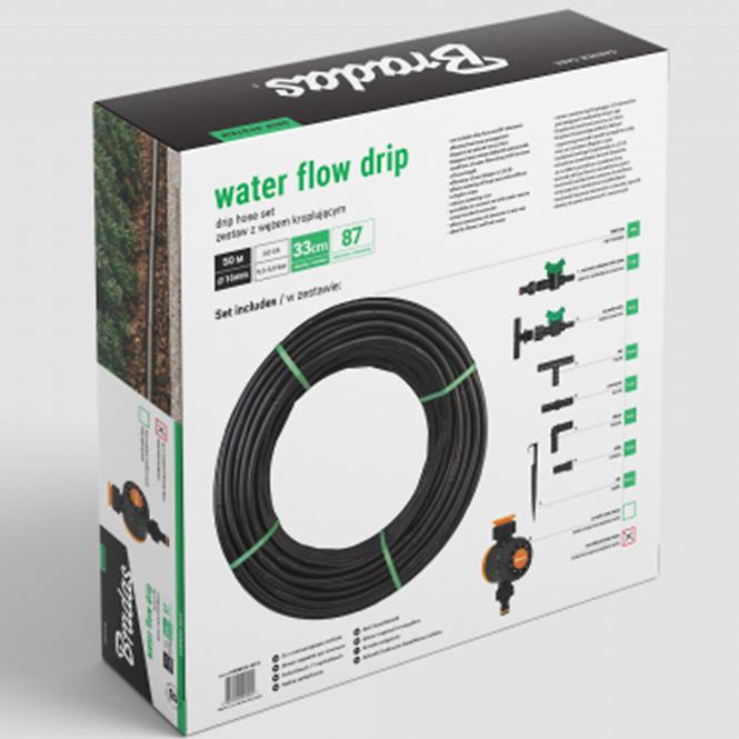Zestaw z wężem kroplującym Water Flow Drip DSWWF50-SET2