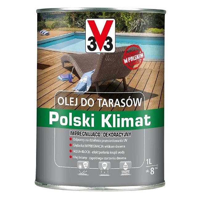 Olej do tarasów Polski Klimat dąb 1L