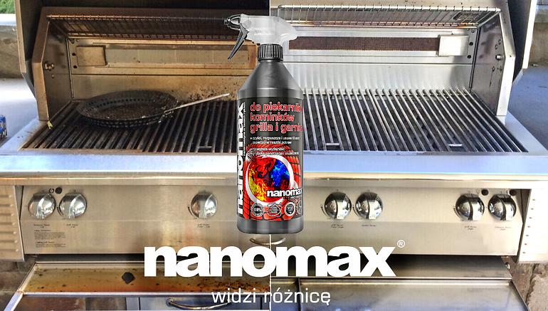NANOMAX środek do czyszczenia piekarników, kominków i grilla 0.5L