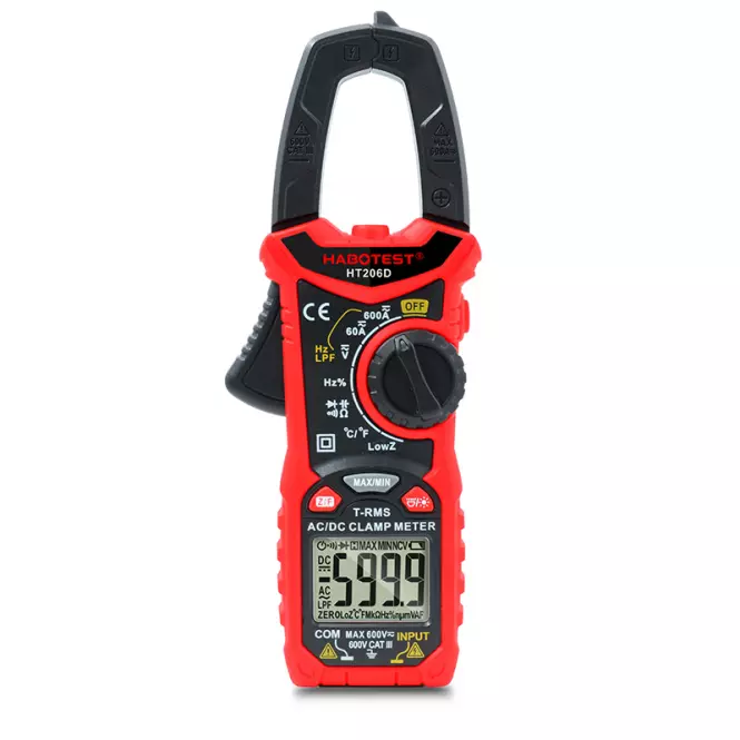 Hobotest Cyfrowy Miernik Cęgowy HT206D