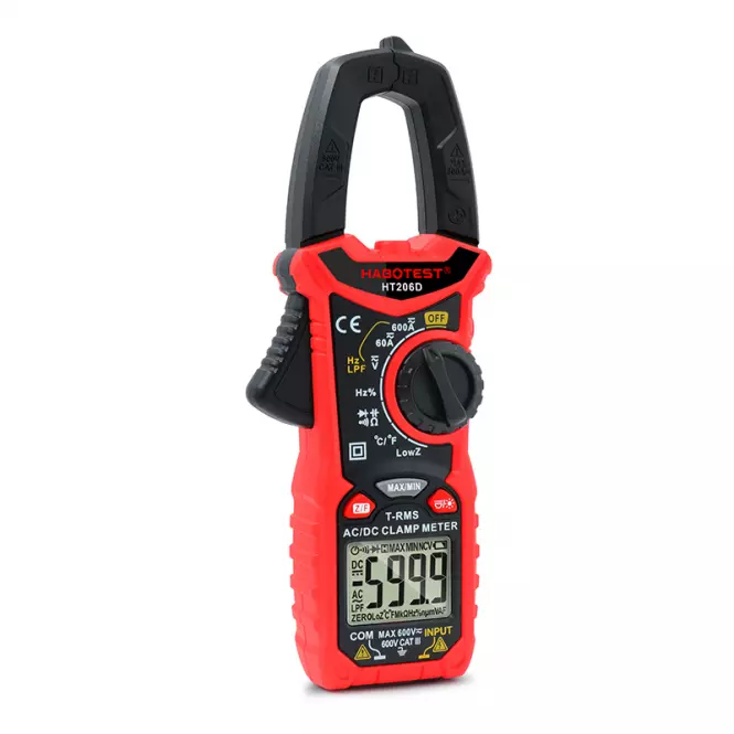 Hobotest Cyfrowy Miernik Cęgowy HT206D