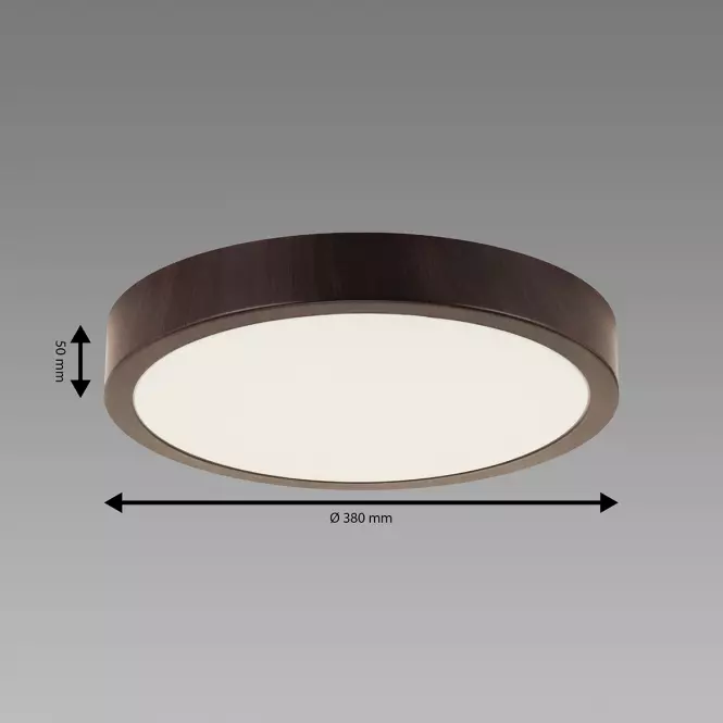Lampa ATUT LED C WENGE 24W NW 04152 PL1