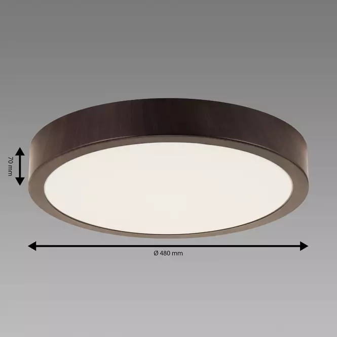 Lampa ATUT LED C WENGE 36W NW 04154 PL1