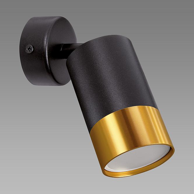 Lampa PUZON SPT GU10 BLACK/GOLD 04131 LS1
