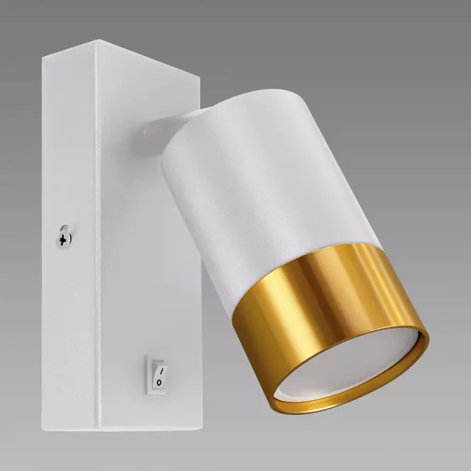 Lampa PUZON WLL GU10 WHITE/GOLD 04132 LS1