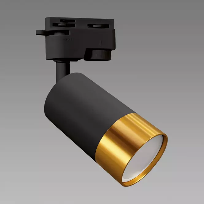 Lampa PUZON TRA GU10 BLACK/GOLD 04088 K1