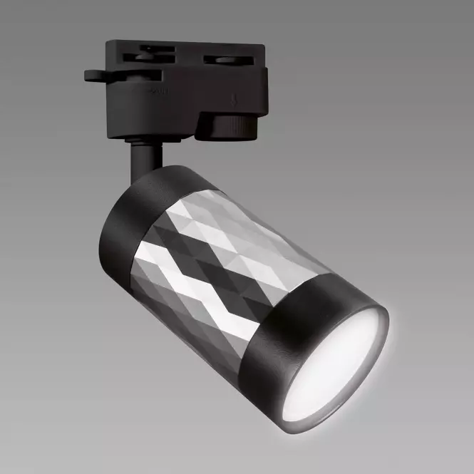 Lampa PIANO TRA GU10 SILVER/BLACK 04092 K1