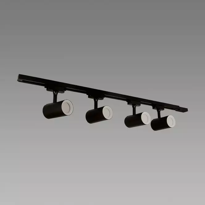 Lampa LUTER 4XGU10 BLACK 04080 SRT SZYN LW4