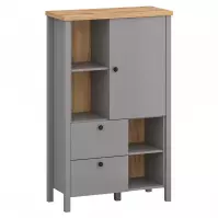 Regał 1D2S Melini Gray C