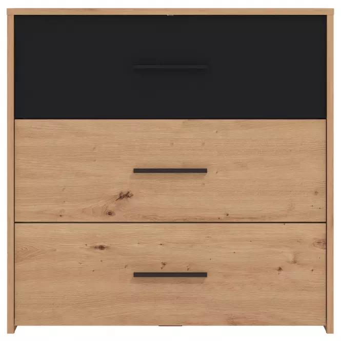 Komoda Varadero artisan/czarny 3F 11011629