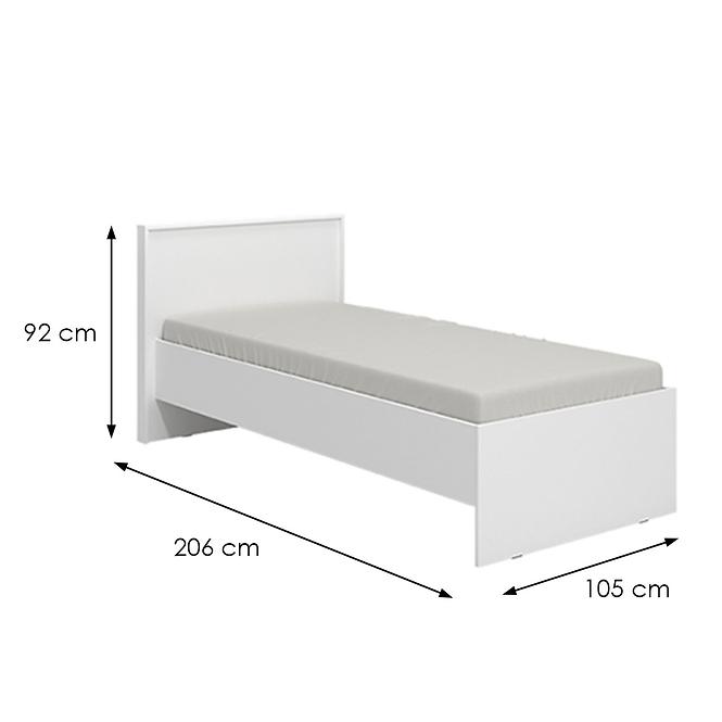 Łóżko Varadero biały 90x200 11011658