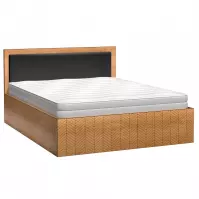 Łóżko 160x200 Fonti F12 dąb karmel