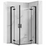 Kabina prysznicowa Hugo Rea K6602 100x100x200,5 black