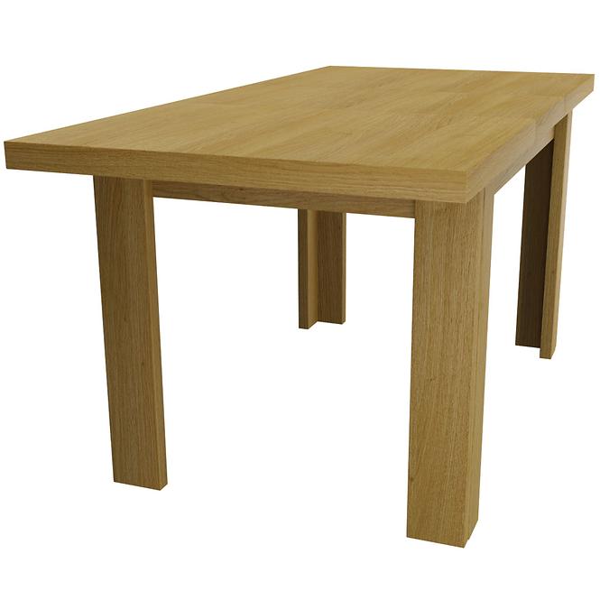 Stół rozkładany mały 120/160x80cm hikora