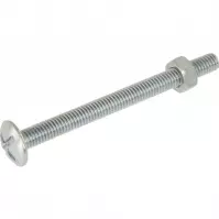 Śruby metryczne z łbem cylindrycznym ocynk M6x60mm