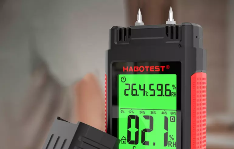 Habotest Miernik Wilgotnościomierz Do Drewna HT633