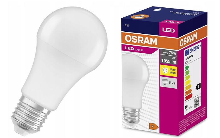 Żarówka LED Osram A60 E27 10,5W 2700K
