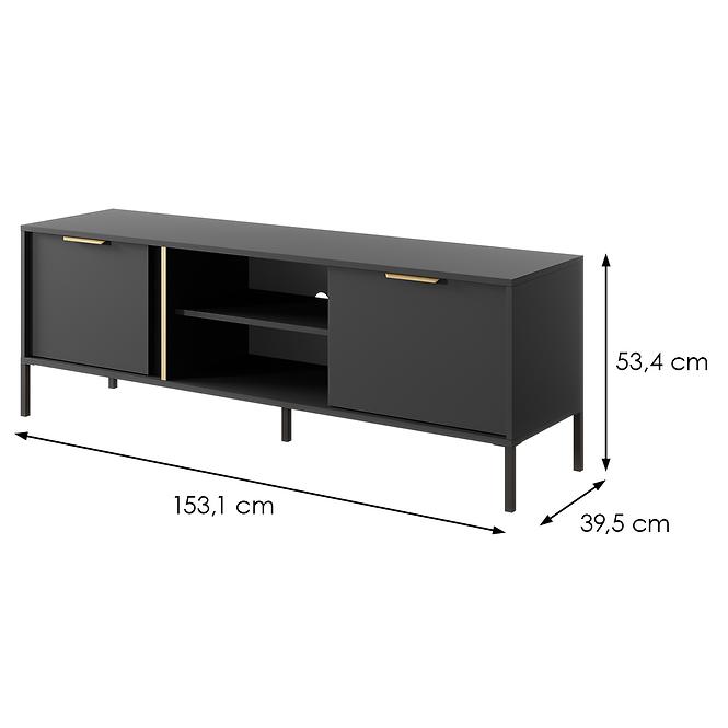 Szafka RTV LARS G 153 Antracyt