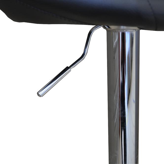 Krzesło barowe Flex czarny 7113
