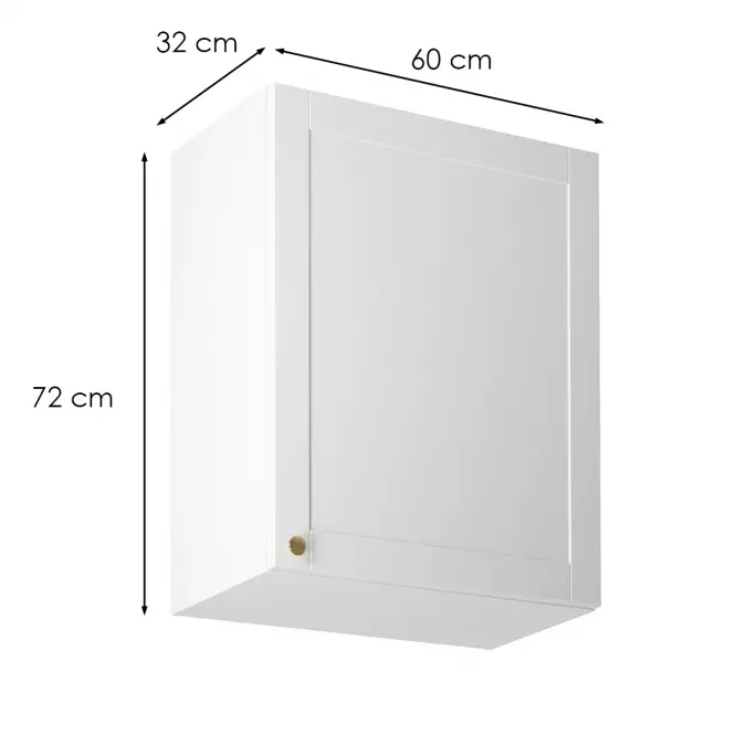 Szafka kuchenna linea g60 P/L white