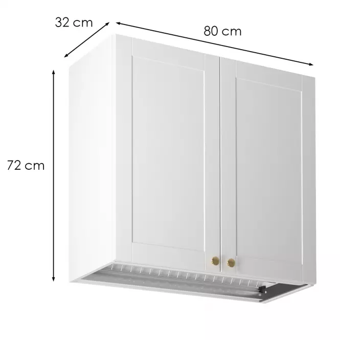 Szafka kuchenna linea g80c white
