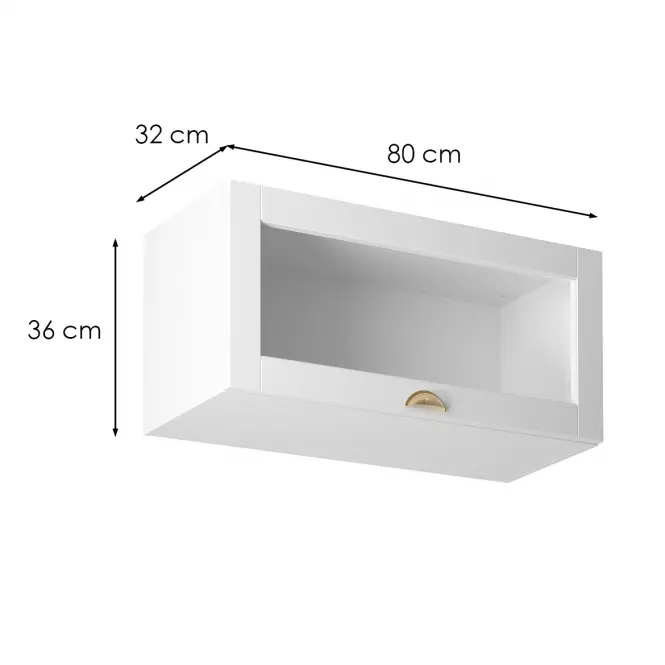 Szafka kuchenna linea g80ks white