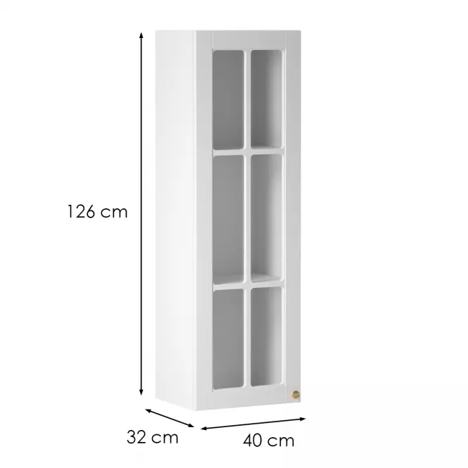 Szafka kuchenna linea w40s white