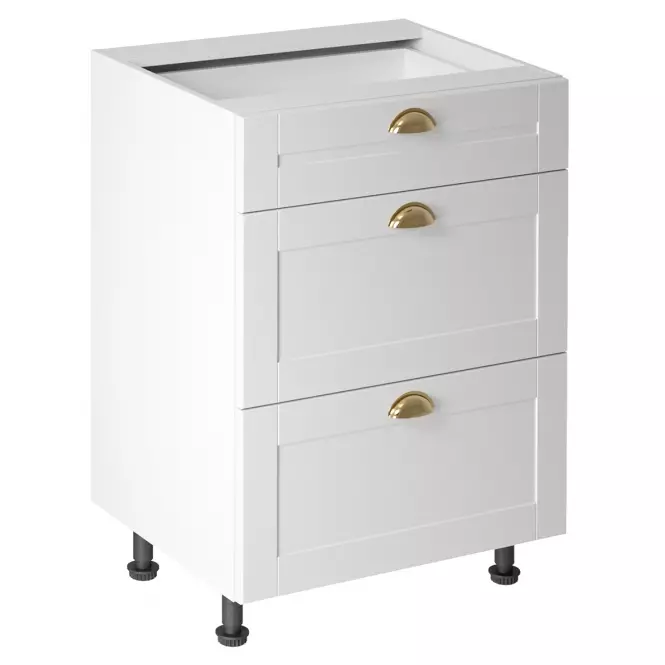 Szafka kuchenna linea d60s3 white