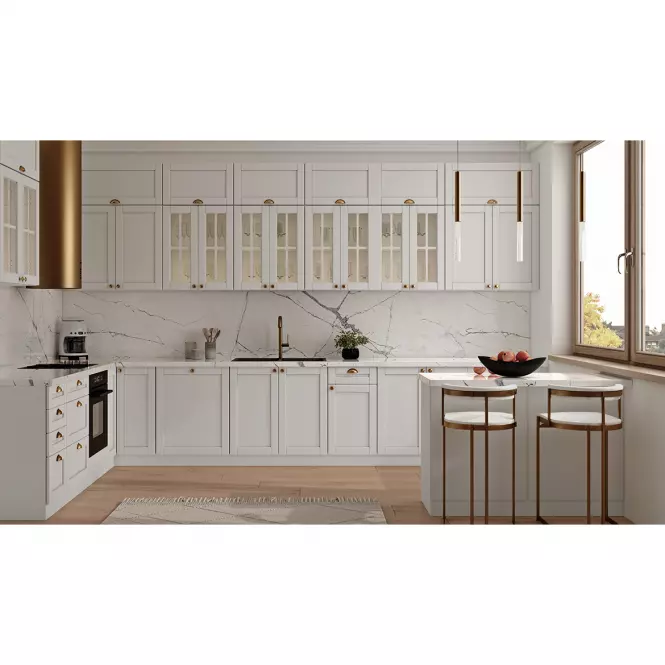 Szafka kuchenna linea d60s3 white,5