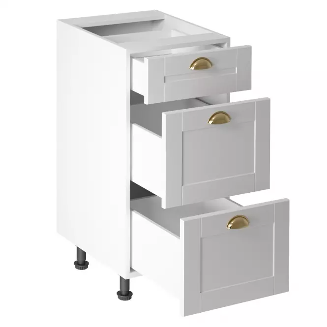 Szafka kuchenna linea d40s3 white