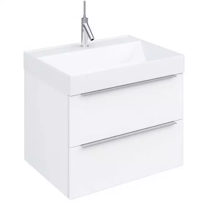 Zestaw szafka z umywalką Malaga D50 biały 521553